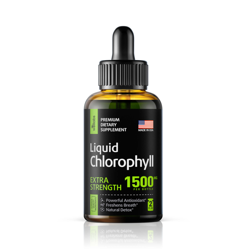Organic Liquid Chlorophyll Drops — WELLABS